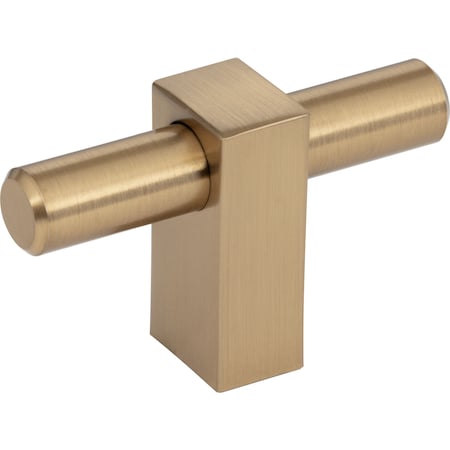 Jeffrey Alexander 2-3/8In. Overall Length Satin Bronze LarkinIn.tIn. Knob 478T-SBZ
